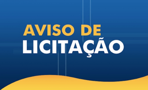 AVISO DE LICITAÇÃO - PREGÃO ELETRONICO Nº 01/2020